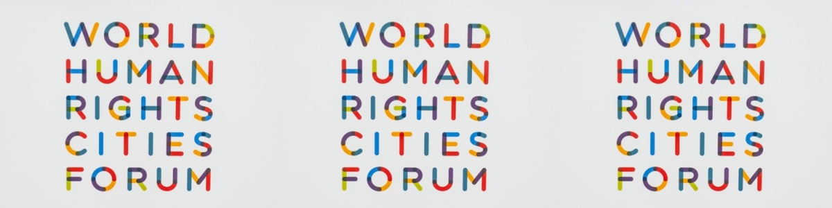 Besuch des World Human Rights Cities Forum 2024